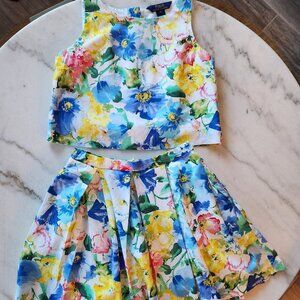 Polo Ralph Lauren Girl's top and skirt set Size 14